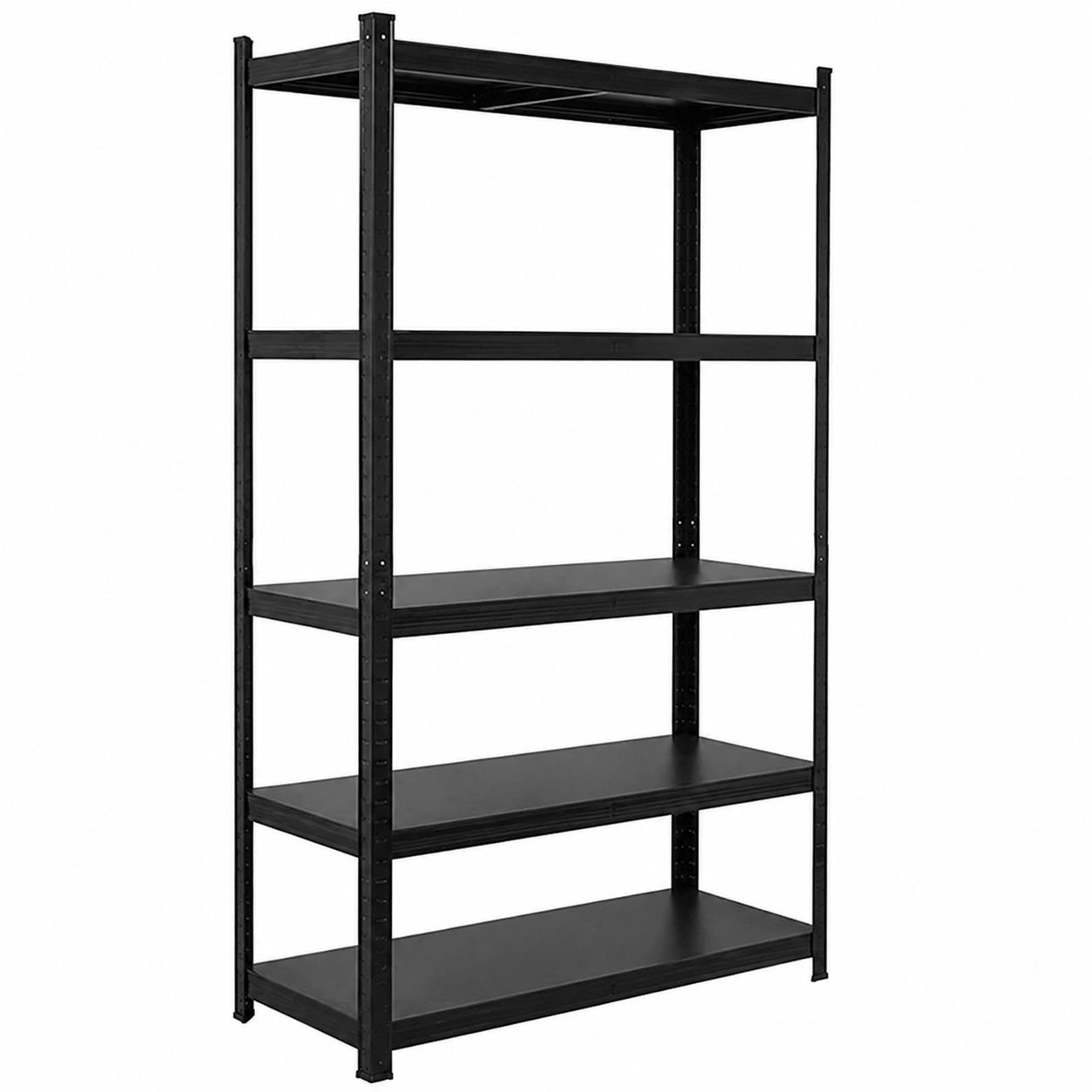 Étagère pour Charges Lourdes 180x90x40 cm, Capacité 100 kg, Noir