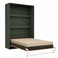 Lit Armoire Escamotable 100x200cm pour Chambre Moderne