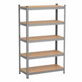 Étagère robuste à 5 niveaux, capacité de 875 kg, acier, 180x90x45 cm, pour cave et garage